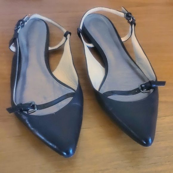 Coach Slingback Pointy Toe Flats size 6 - Picture 3 of 5